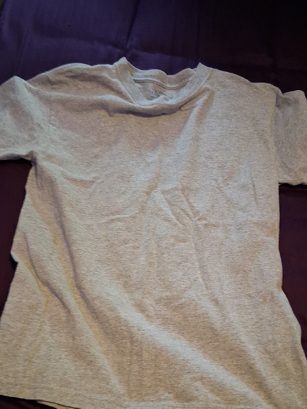 Fruit of the Loom Heather Gray Crew Tee